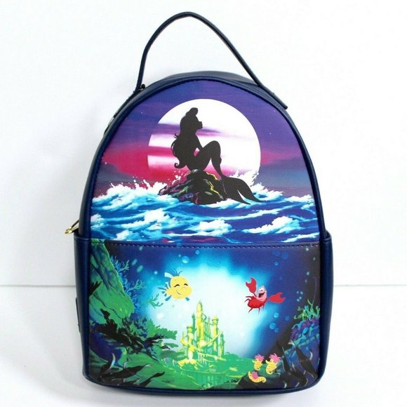 Loungefly Handbags - Loungefly The Little Mermaid Silhouette Backpack